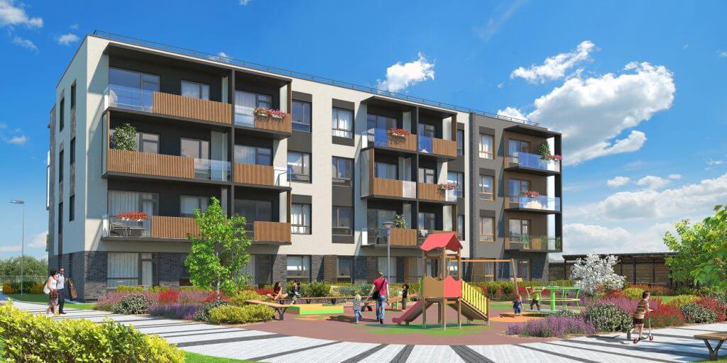 Grigalaukio dominija (Grigalaukio g. 22, 24) - Korterelamu - visuaalne