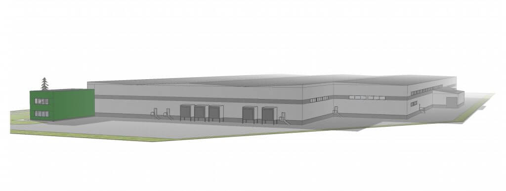 Grigeo kartono sandėlis (Vilniaus g. 10) - Warehouse / Distribution center - visualization
