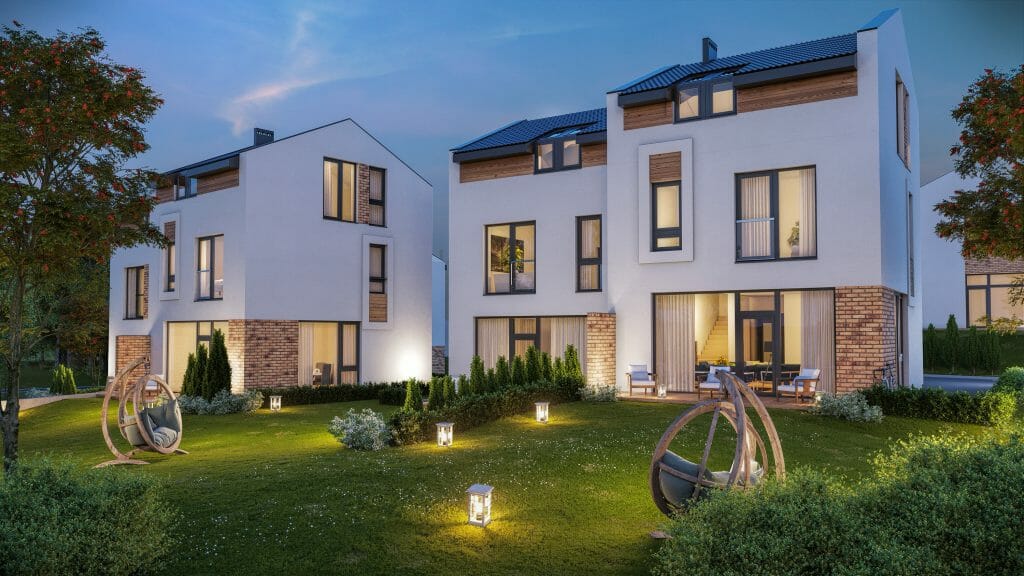 Ievų namai (Ievų g. 3) - Row housing - visualization