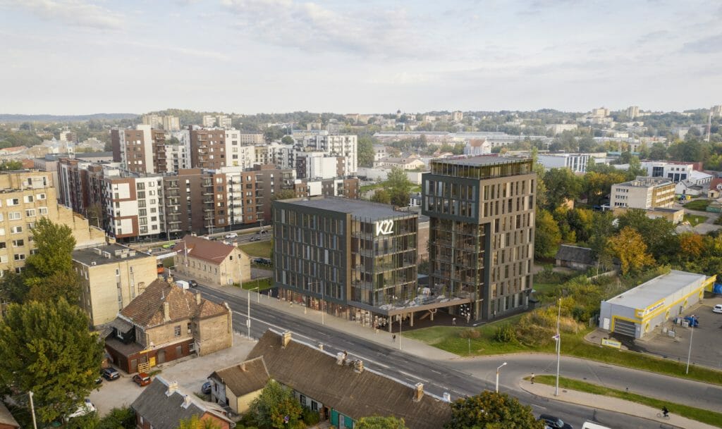 K22 (Kauno g. 22) - Office center - visualization