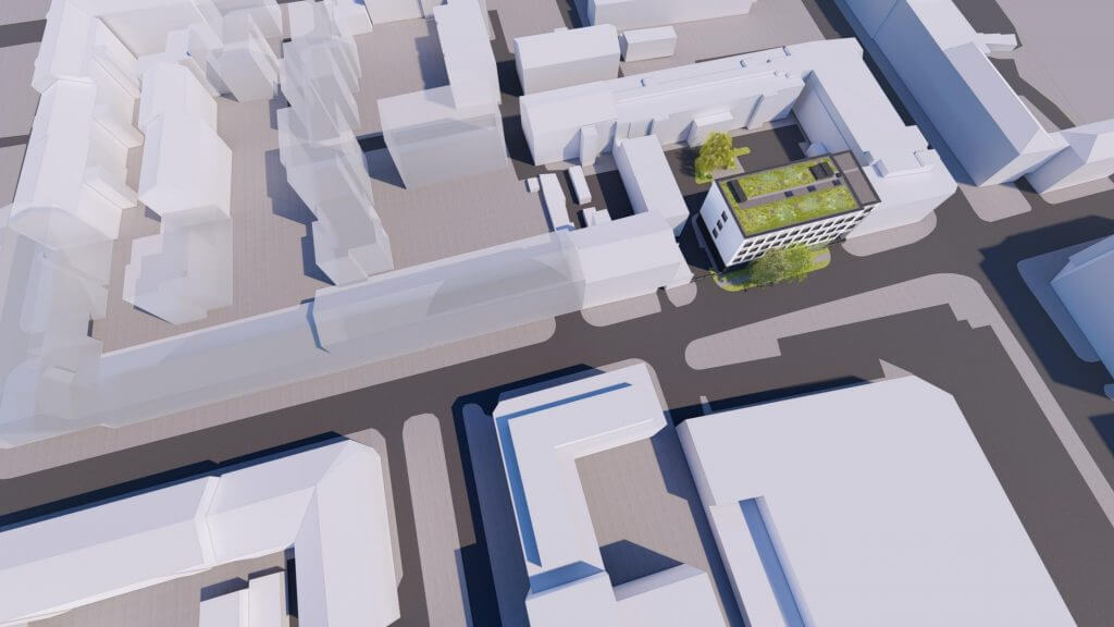 Mykolo Marcinkevičiaus ligoninės plėtra (Kauno g. 7) - Hospital - visualization