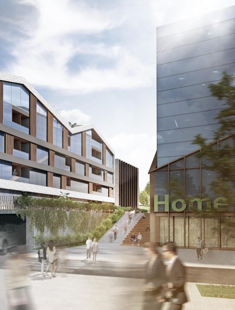 Paupio g. 28 (Paupio g. 28) - Daudzdzīvokļu nams - vizualizācija