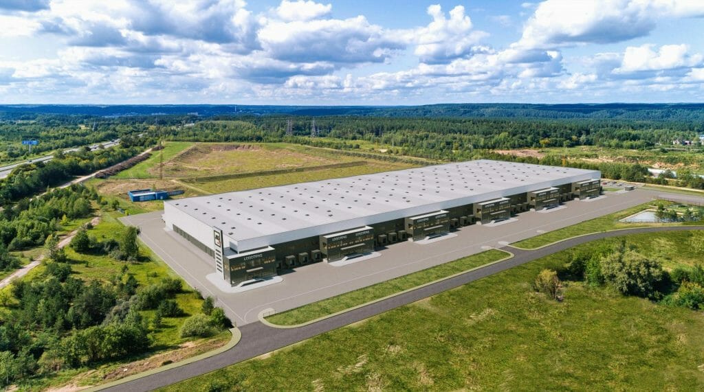 J55 logistikos centras 1 etapas (Jočionių g. 55) - Warehouse / Distribution center - visualization