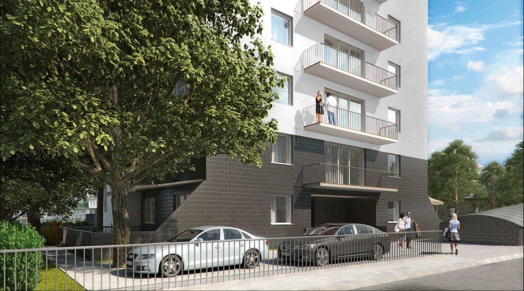 Vingio namai (Geležinio Vilko g. 21) - Multi apartment - visualization