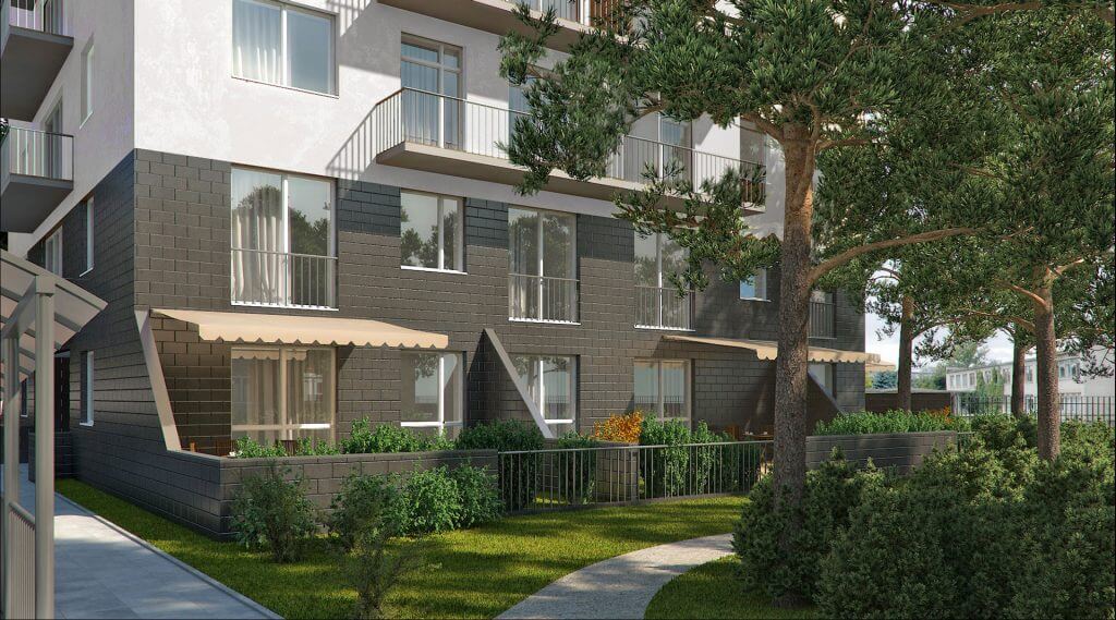 Vingio namai (Geležinio Vilko g. 21) - Multi apartment - visualization