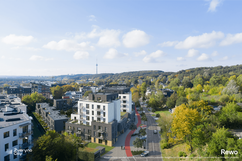 Žvėryno City (Paribio g. 12) - Multi apartment - visualization