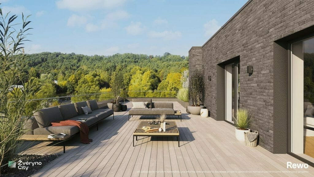 Žvėryno City (Paribio g. 12) - Multi apartment - visualization