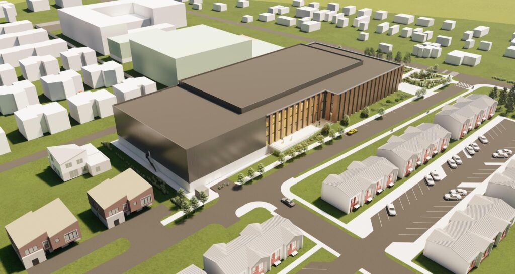 Balzekas Tennis Academy Kalnėnai (Azerų g. 1) - Multi apartment, Sports arena - visualization