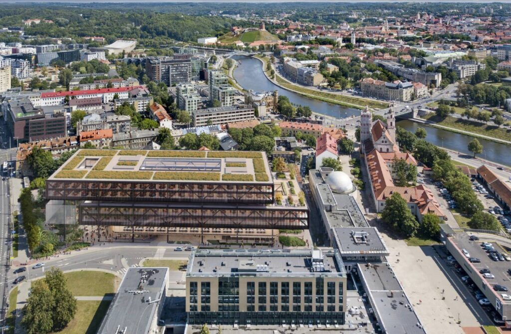 Sąvaržėlė (Konstitucijos pr. 14A) - Office center - visualization