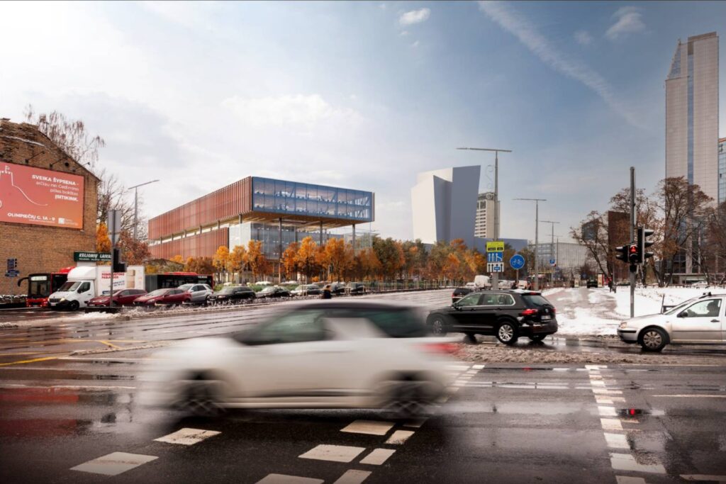 Sąvaržėlė (Konstitucijos pr. 14A) - Office center - visualization