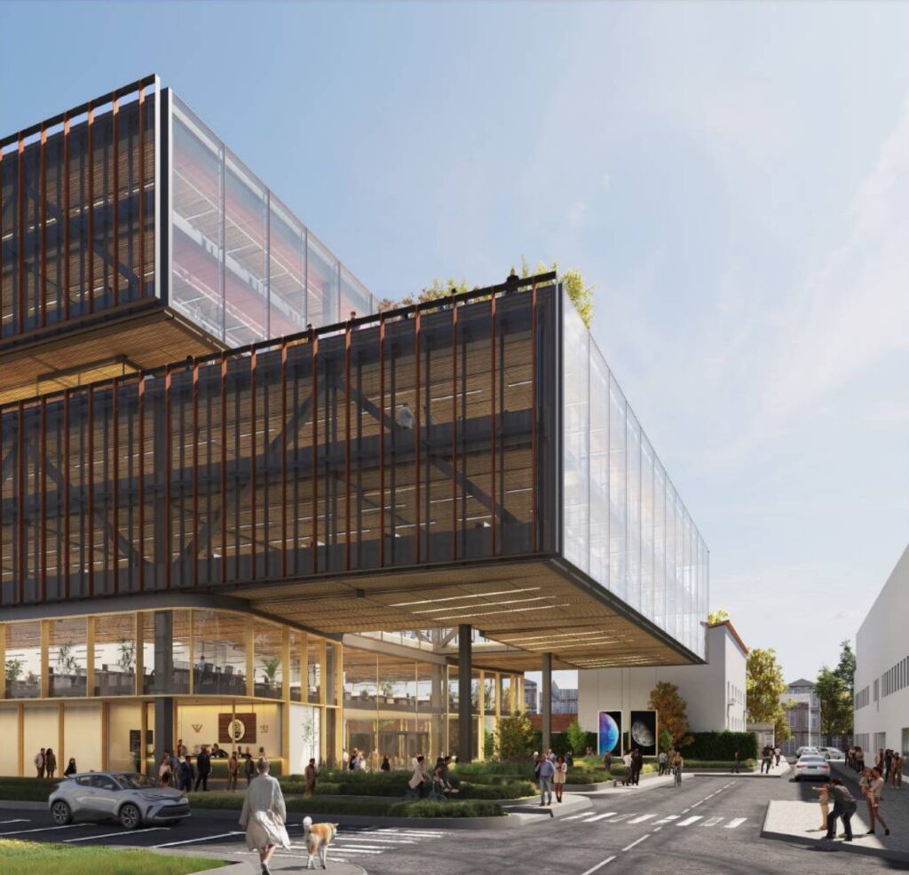 Sąvaržėlė (Konstitucijos pr. 14A) - Office center - visualization