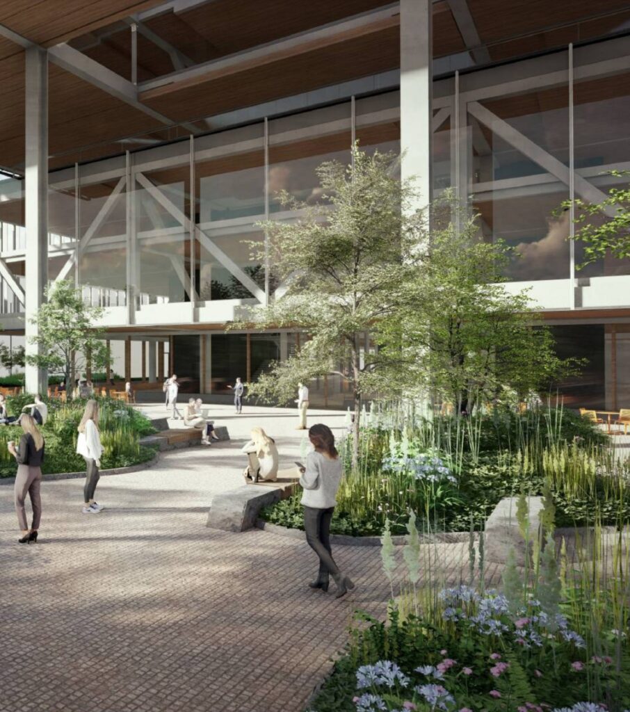 Sąvaržėlė (Konstitucijos pr. 14A) - Office center - visualization