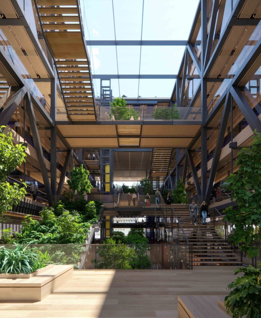 Sąvaržėlė (Konstitucijos pr. 14A) - Office center - visualization