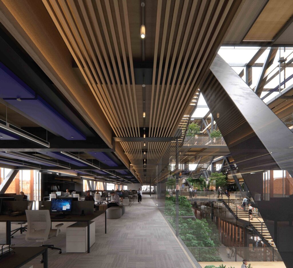 Sąvaržėlė (Konstitucijos pr. 14A) - Office center - visualization