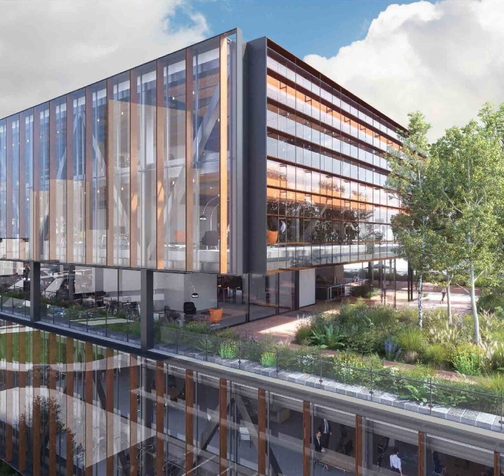 Sąvaržėlė (Konstitucijos pr. 14A) - Office center - visualization