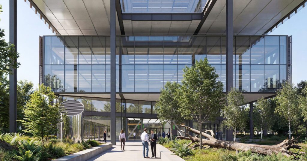 Sąvaržėlė (Konstitucijos pr. 14A) - Office center - visualization