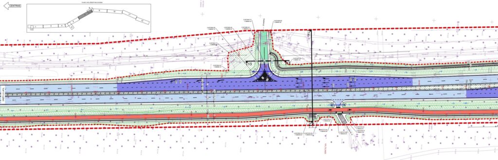 Nemenčinės pl. rekonstrukcija (Nemenčinės pl.) - Bike path, Road - visualization