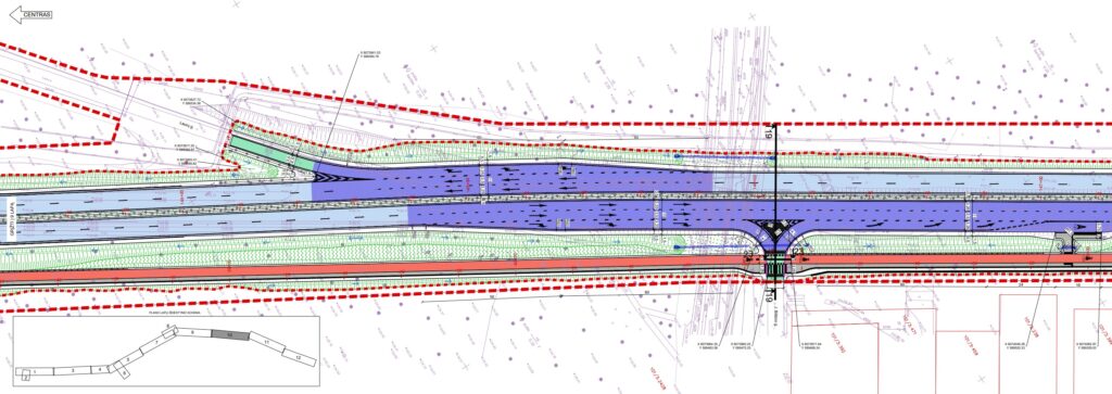 Nemenčinės pl. rekonstrukcija (Nemenčinės pl.) - Bike path, Road - visualization