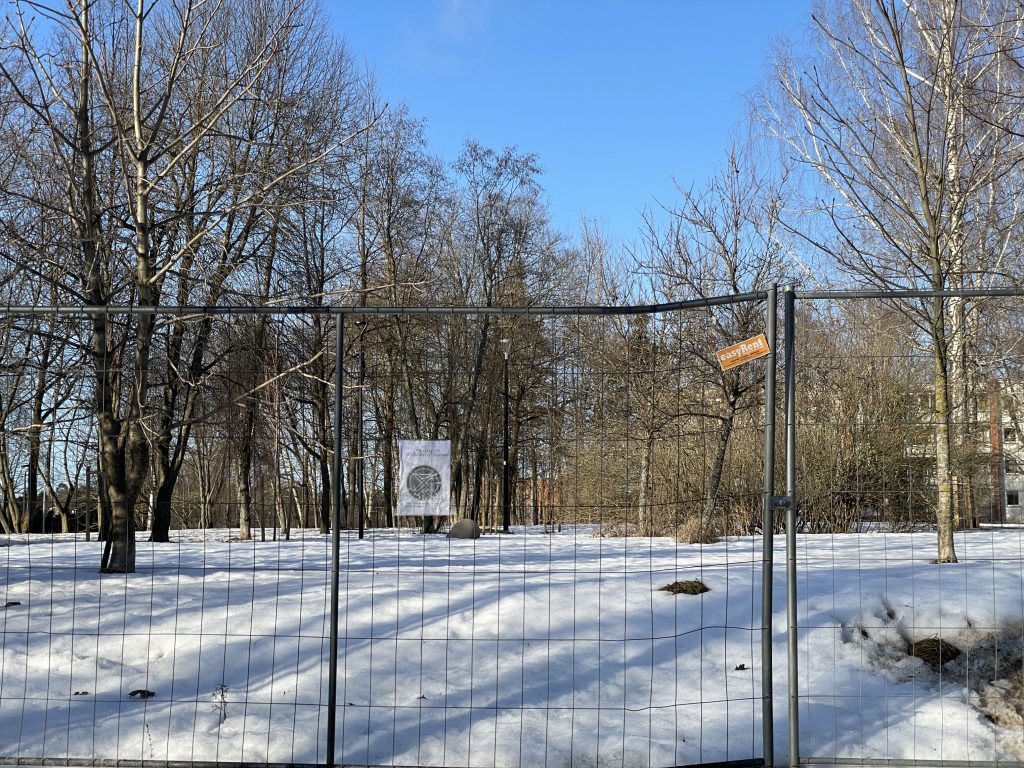 Maumedžių g. skveras ir gatvė (Maumedžių g.) - Väljak - ehituse fotod