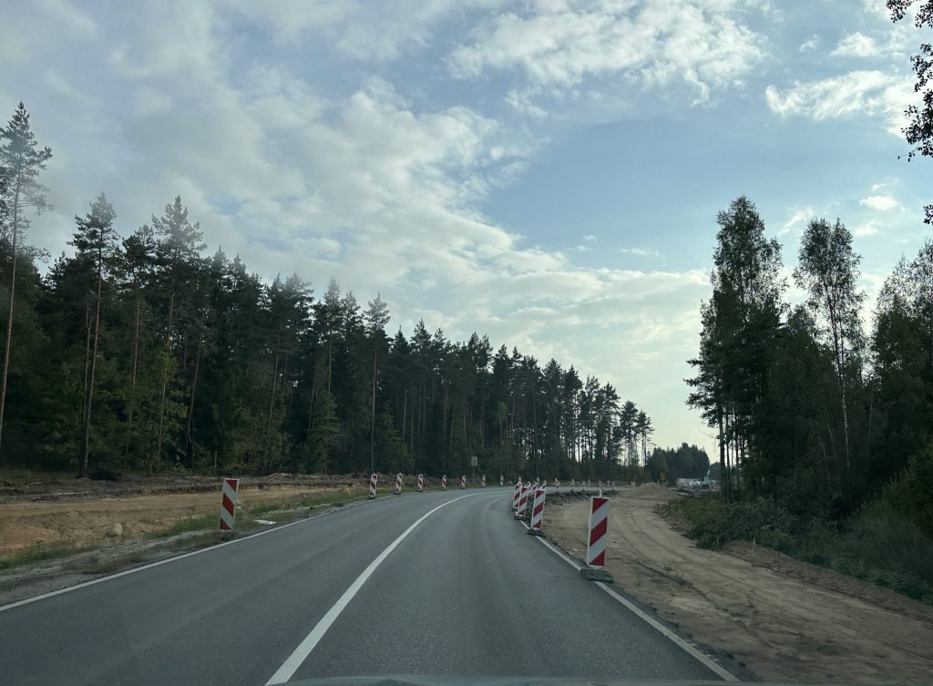 Nemenčinės pl. rekonstrukcija (Nemenčinės pl.) - Bike path, Road - construction photos