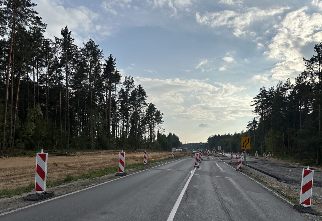 Nemenčinės pl. rekonstrukcija (Nemenčinės pl.) - Bike path, Road - construction photos
