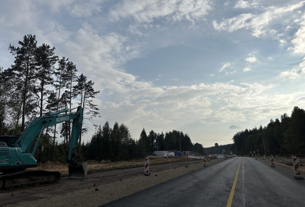 Nemenčinės pl. rekonstrukcija (Nemenčinės pl.) - Bike path, Road - construction photos