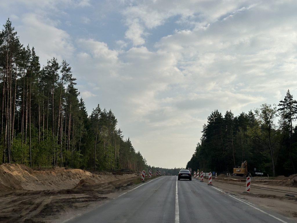 Nemenčinės pl. rekonstrukcija (Nemenčinės pl.) - Bike path, Road - construction photos