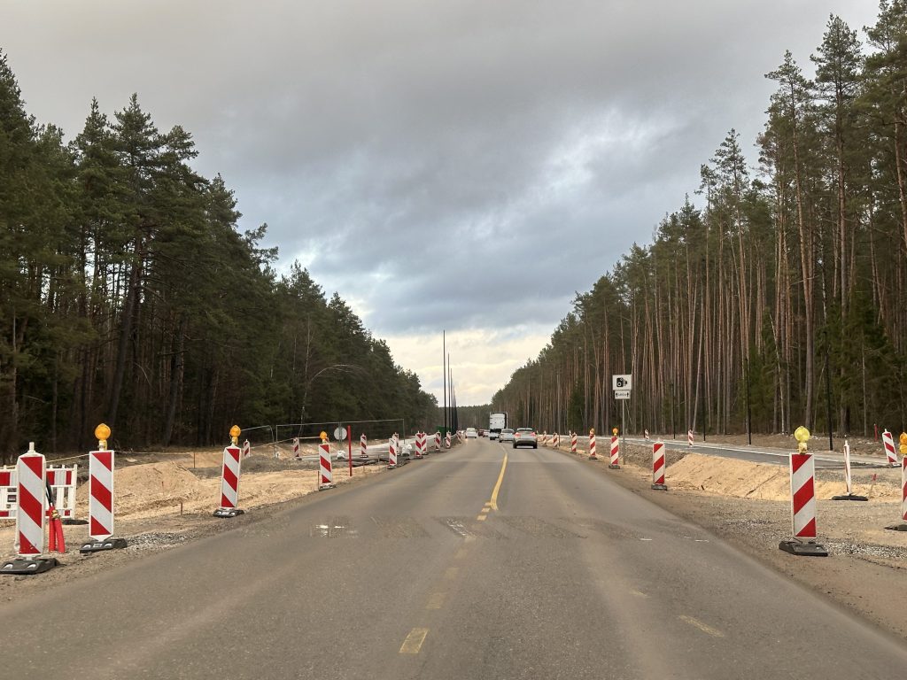 Nemenčinės pl. rekonstrukcija (Nemenčinės pl.) - Bike path, Road - construction photos