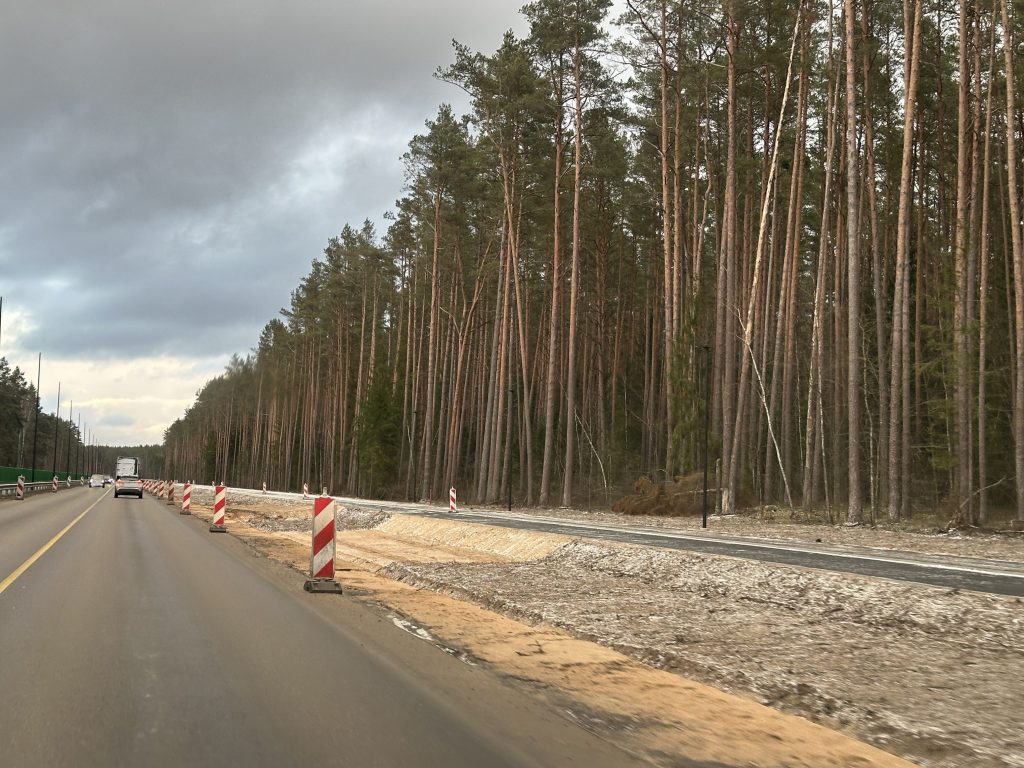 Nemenčinės pl. rekonstrukcija (Nemenčinės pl.) - Bike path, Road - construction photos