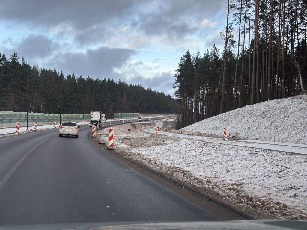 Nemenčinės pl. rekonstrukcija (Nemenčinės pl.) - Bike path, Road - construction photos