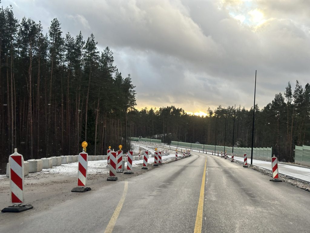 Nemenčinės pl. rekonstrukcija (Nemenčinės pl.) - Bike path, Road - construction photos