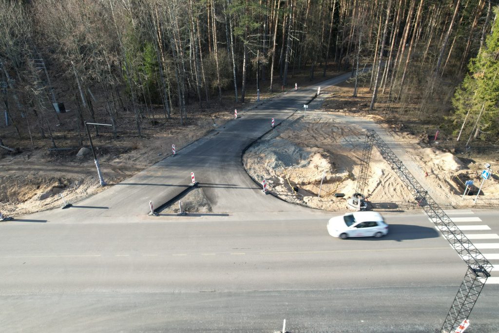 Nemenčinės pl. rekonstrukcija (Nemenčinės pl.) - Bike path, Road - construction photos