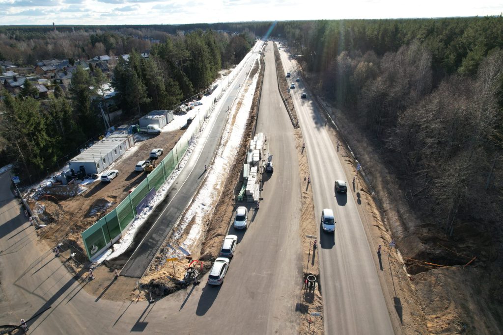 Nemenčinės pl. rekonstrukcija (Nemenčinės pl.) - Bike path, Road - construction photos