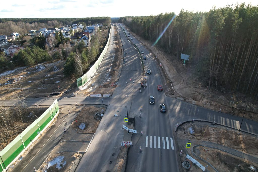 Nemenčinės pl. rekonstrukcija (Nemenčinės pl.) - Bike path, Road - construction photos