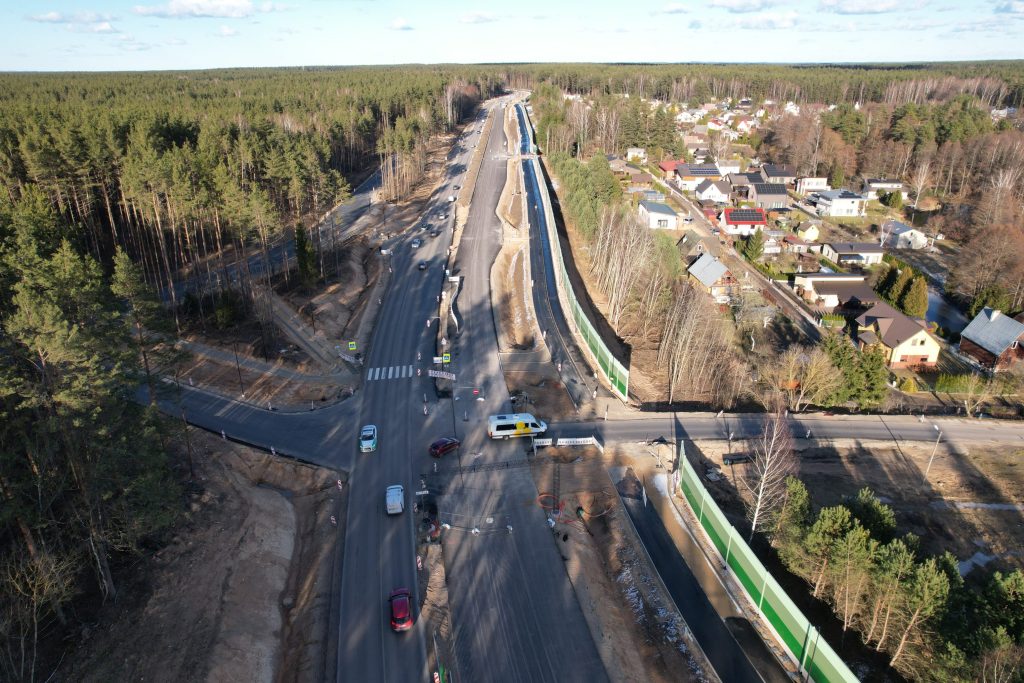 Nemenčinės pl. rekonstrukcija (Nemenčinės pl.) - Bike path, Road - construction photos