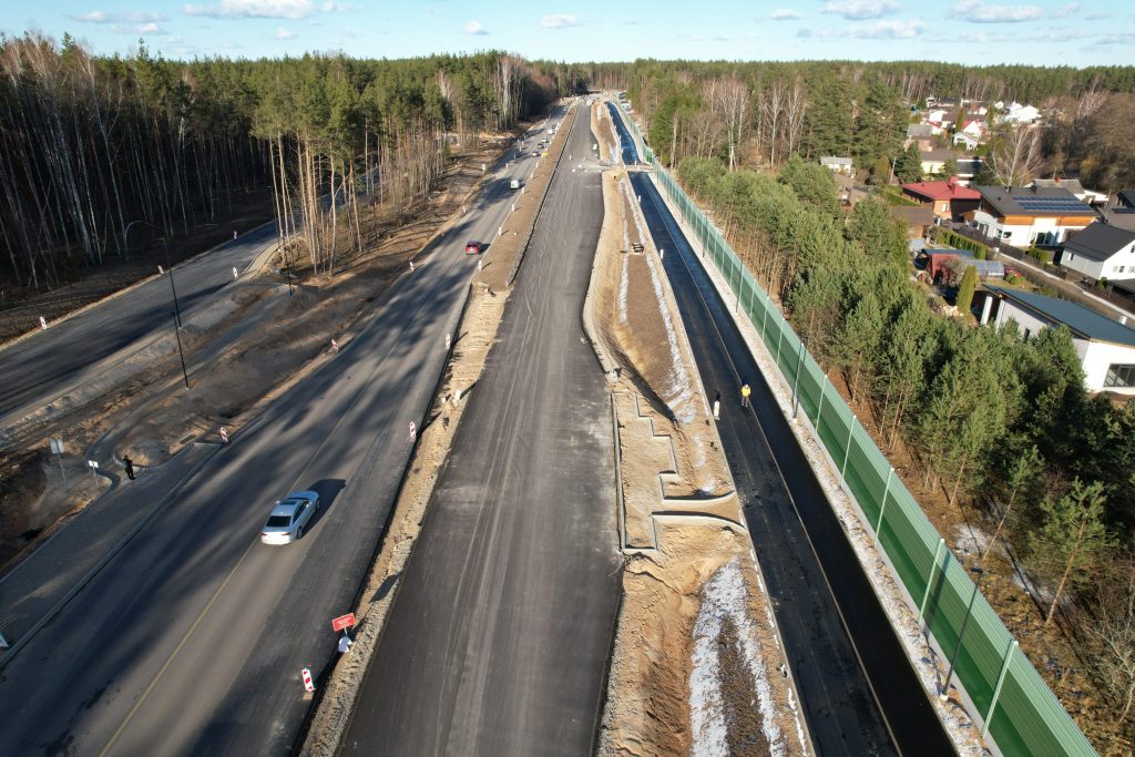 Nemenčinės pl. rekonstrukcija (Nemenčinės pl.) - Bike path, Road - construction photos