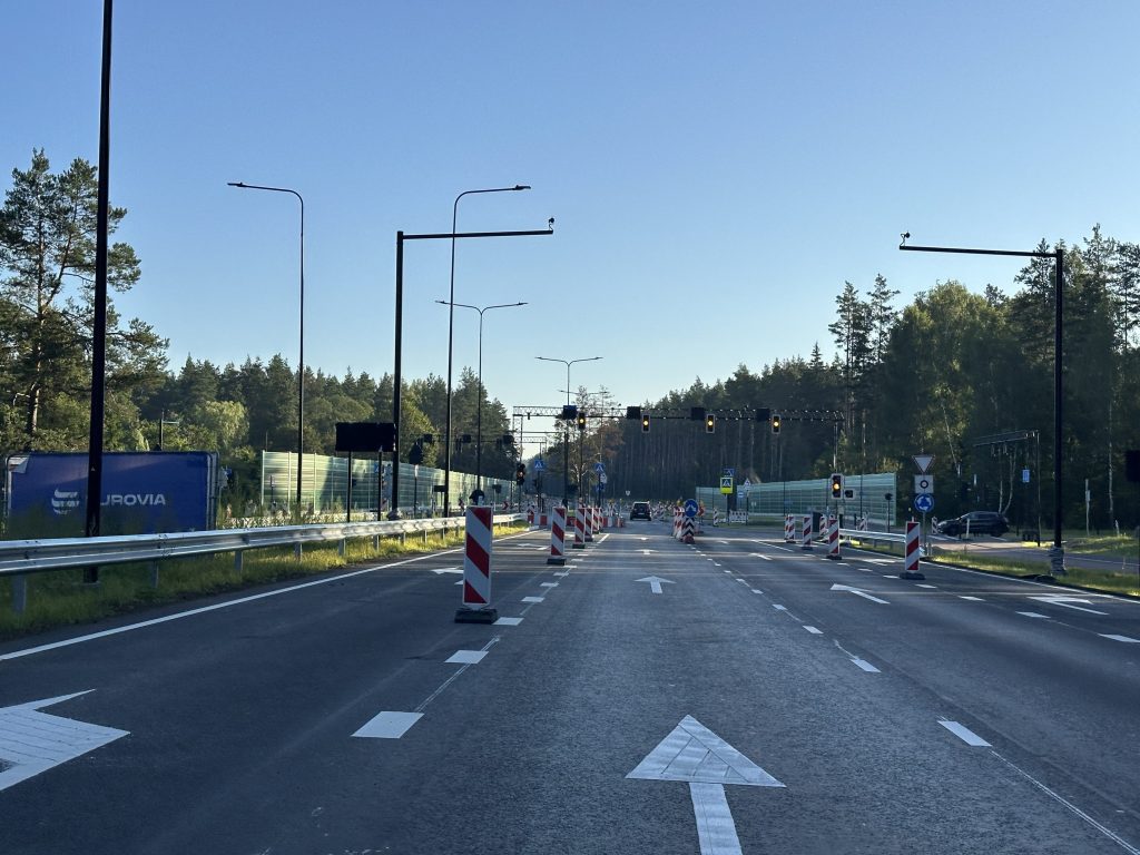 Nemenčinės pl. rekonstrukcija (Nemenčinės pl.) - Bike path, Road - construction photos