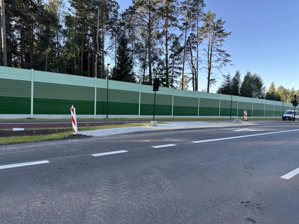 Nemenčinės pl. rekonstrukcija (Nemenčinės pl.) - Bike path, Road - construction photos