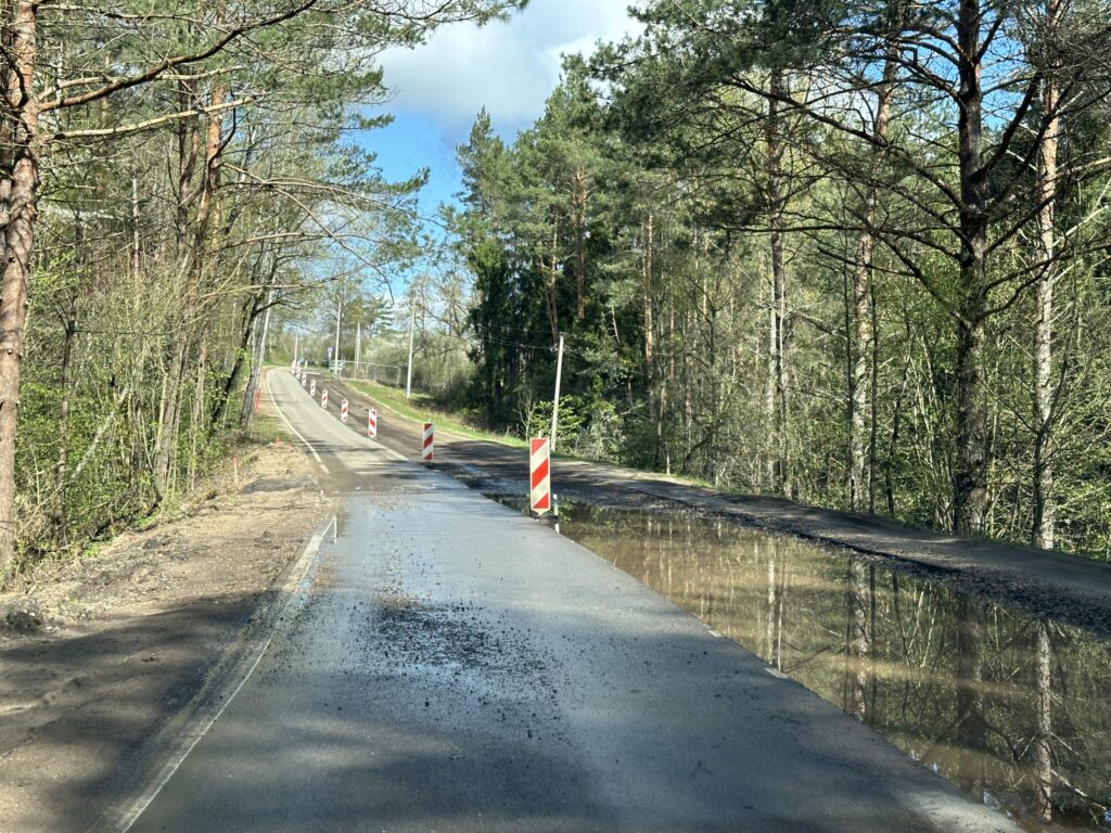 Žaliųjų ežerų g. dviračių takas iki miesto ribos (Žaliųjų ežerų g., Gulbinų g., Europos parko g.) - Bike path - construction photos