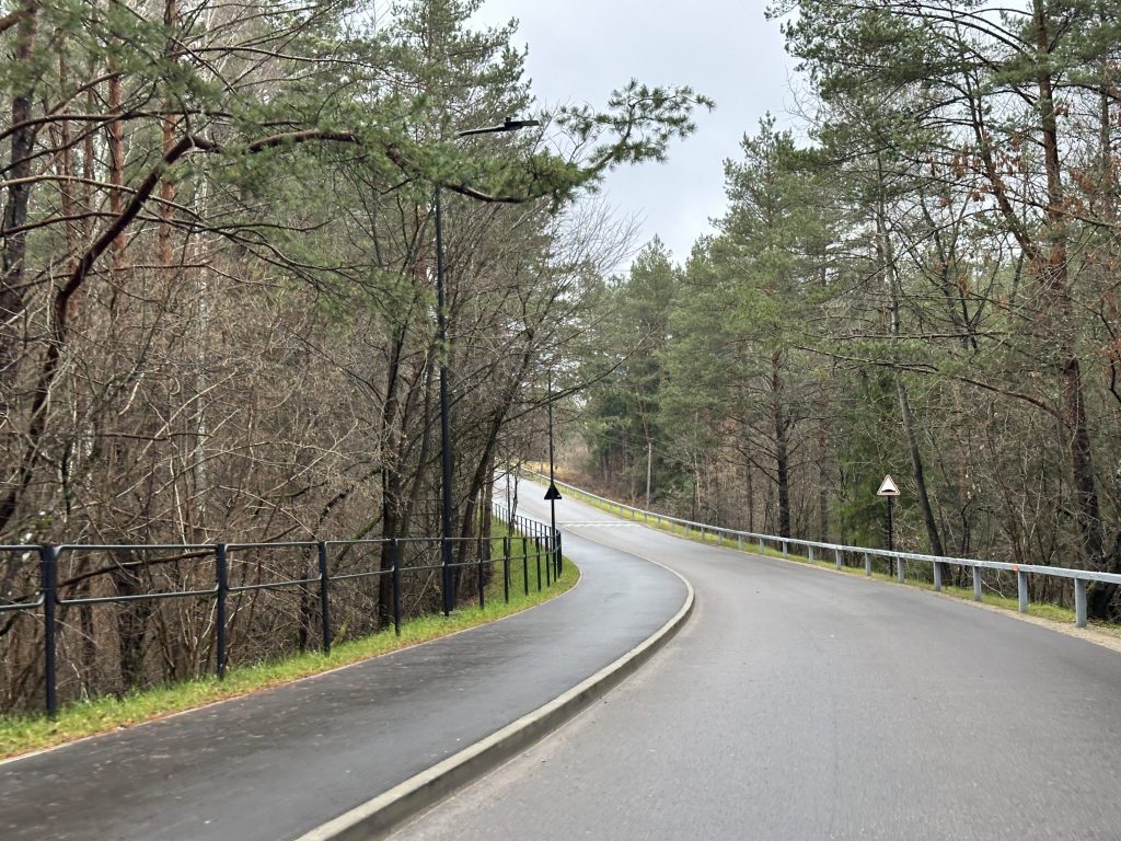 Žaliųjų ežerų g. dviračių takas iki miesto ribos (Žaliųjų ežerų g., Gulbinų g., Europos parko g.) - Bike path - construction photos