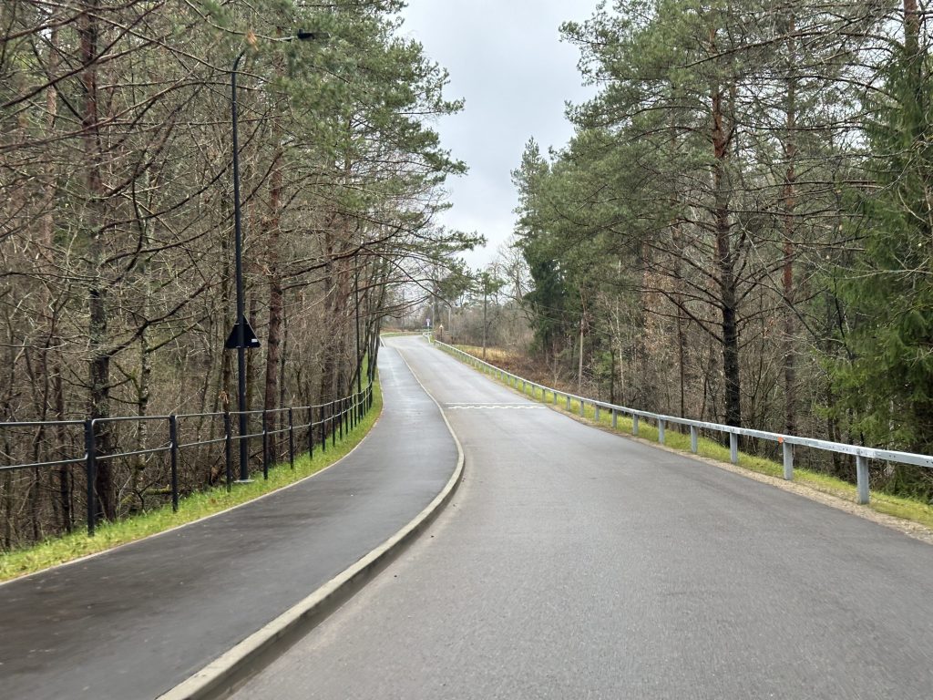 Žaliųjų ežerų g. dviračių takas iki miesto ribos (Žaliųjų ežerų g., Gulbinų g., Europos parko g.) - Bike path - construction photos