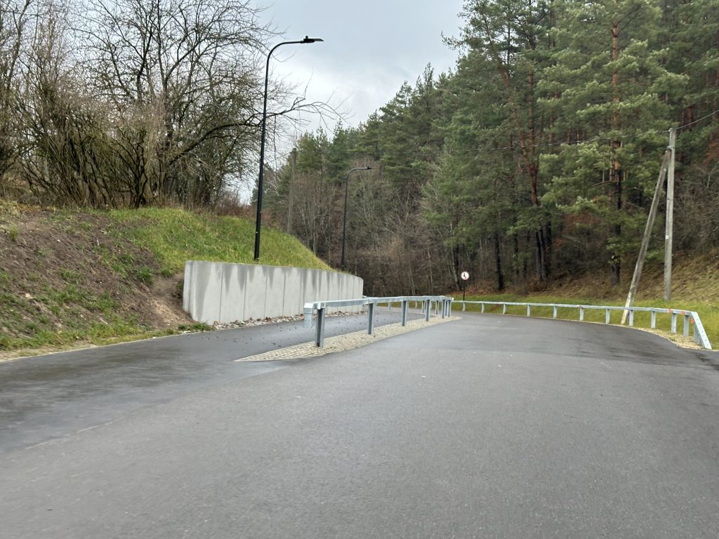 Žaliųjų ežerų g. dviračių takas iki miesto ribos (Žaliųjų ežerų g., Gulbinų g., Europos parko g.) - Bike path - construction photos