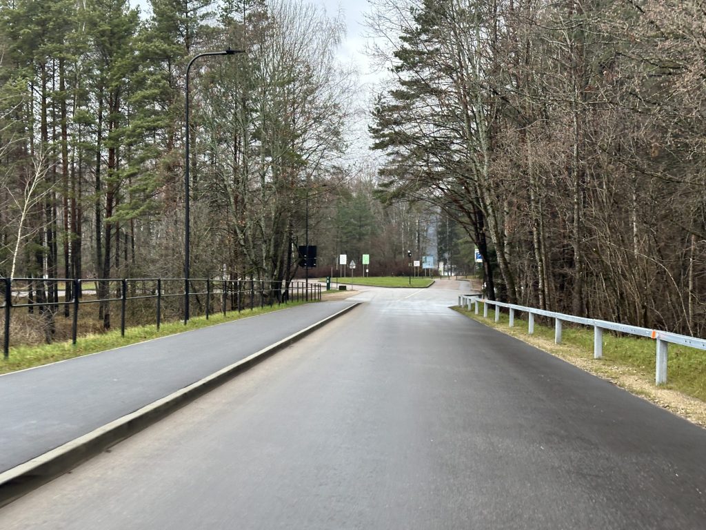 Žaliųjų ežerų g. dviračių takas iki miesto ribos (Žaliųjų ežerų g., Gulbinų g., Europos parko g.) - Bike path - construction photos