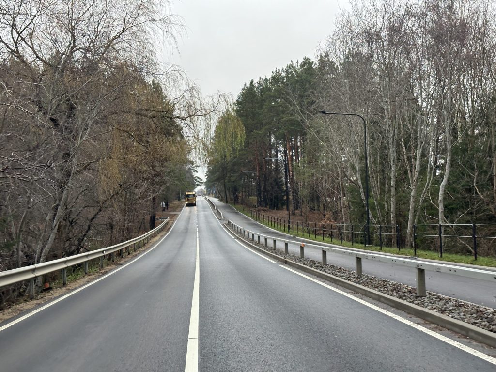 Žaliųjų ežerų g. dviračių takas iki miesto ribos (Žaliųjų ežerų g., Gulbinų g., Europos parko g.) - Bike path - construction photos