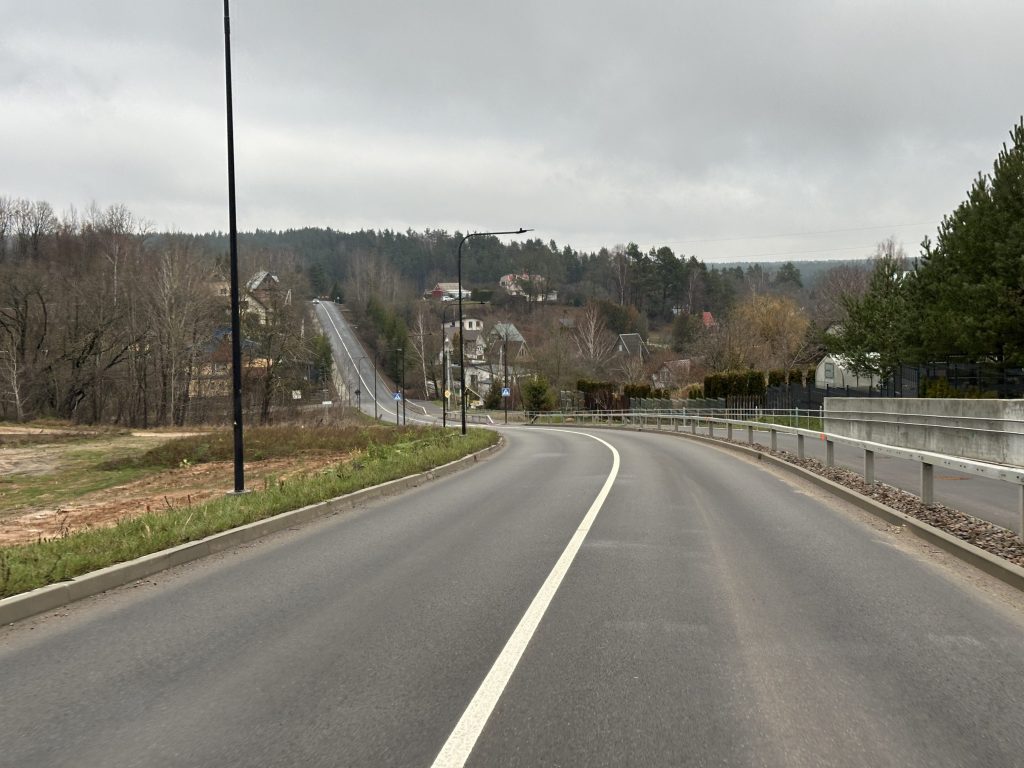 Žaliųjų ežerų g. dviračių takas iki miesto ribos (Žaliųjų ežerų g., Gulbinų g., Europos parko g.) - Bike path - construction photos
