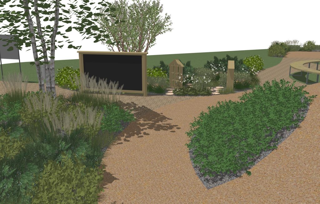 Varnės g. skveras (Varnės g.) - Parks - vizualizācija