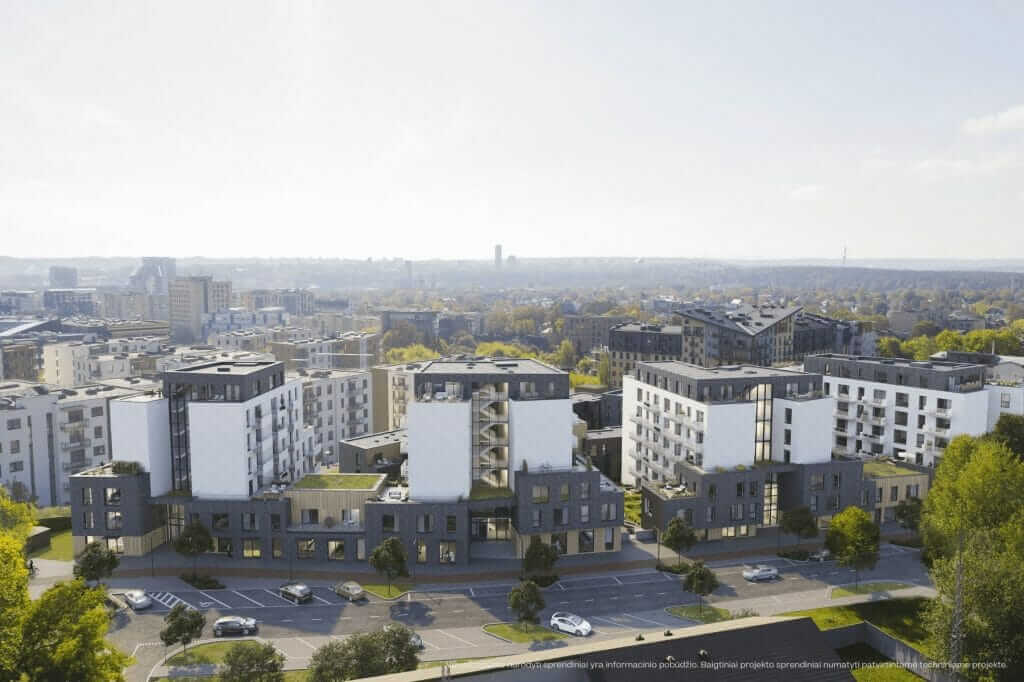 Žvėryno City (Paribio g. 12) - Multi apartment - visualization