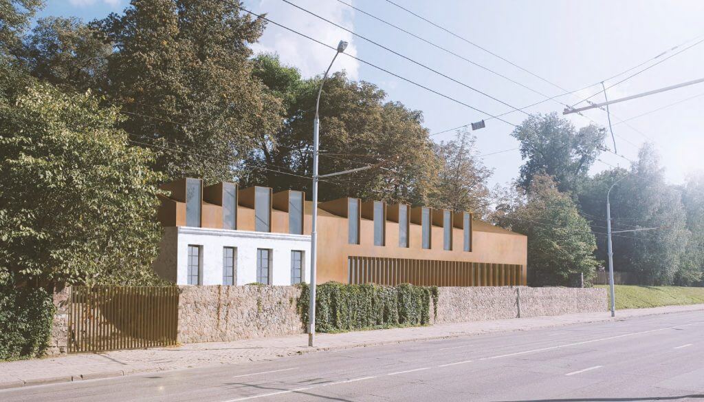 Antakalnio g. 13 (Antakalnio g. 13) - Private house community - visualization