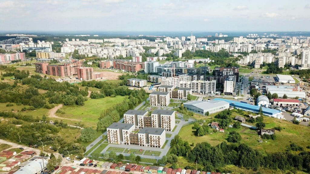 7 vakarai (Budiniškių g. 6, 8) - Multi apartment - visualization