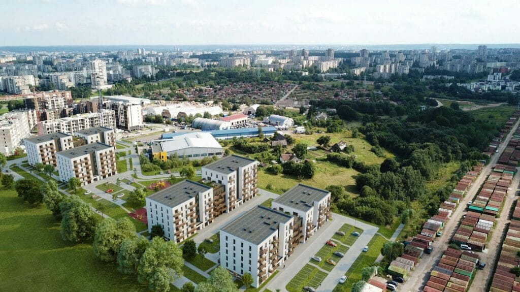 7 vakarai (Budiniškių g. 6, 8) - Multi apartment - visualization